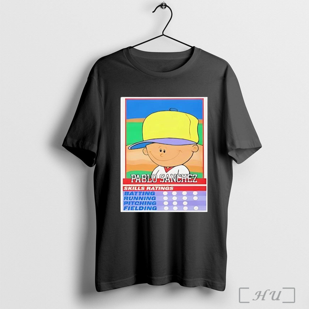 Officials Backyard Baseball Pablo Sanchez Card - Adult & Kids T-Shirts, Sweatshirts & Hoodies apparel design preview 1