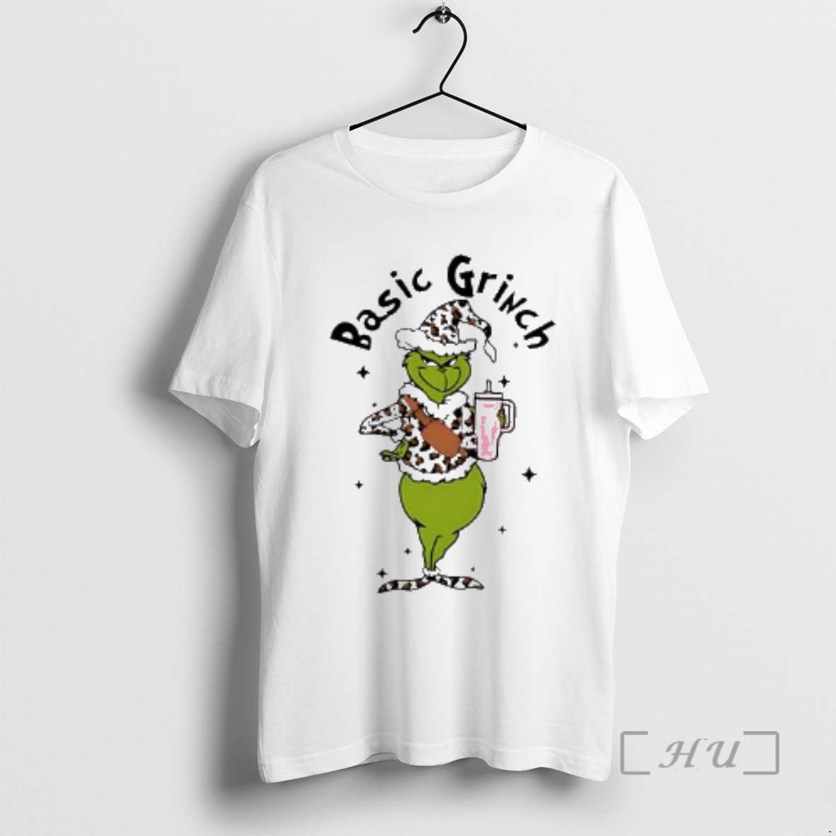 Officials Basic Grinch Christmas 2025 Leopard - Adult & Kids T-Shirts, Sweatshirts & Hoodies apparel design preview 1