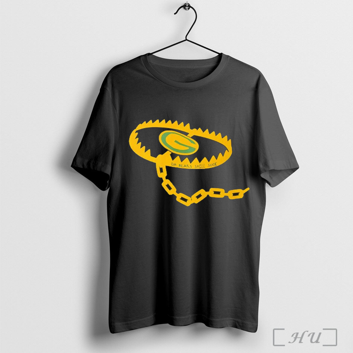 Officials Bear Trap Green Bay Packers Da Bears Still - Adult & Kids T-Shirts, Sweatshirts & Hoodies apparel design preview 1