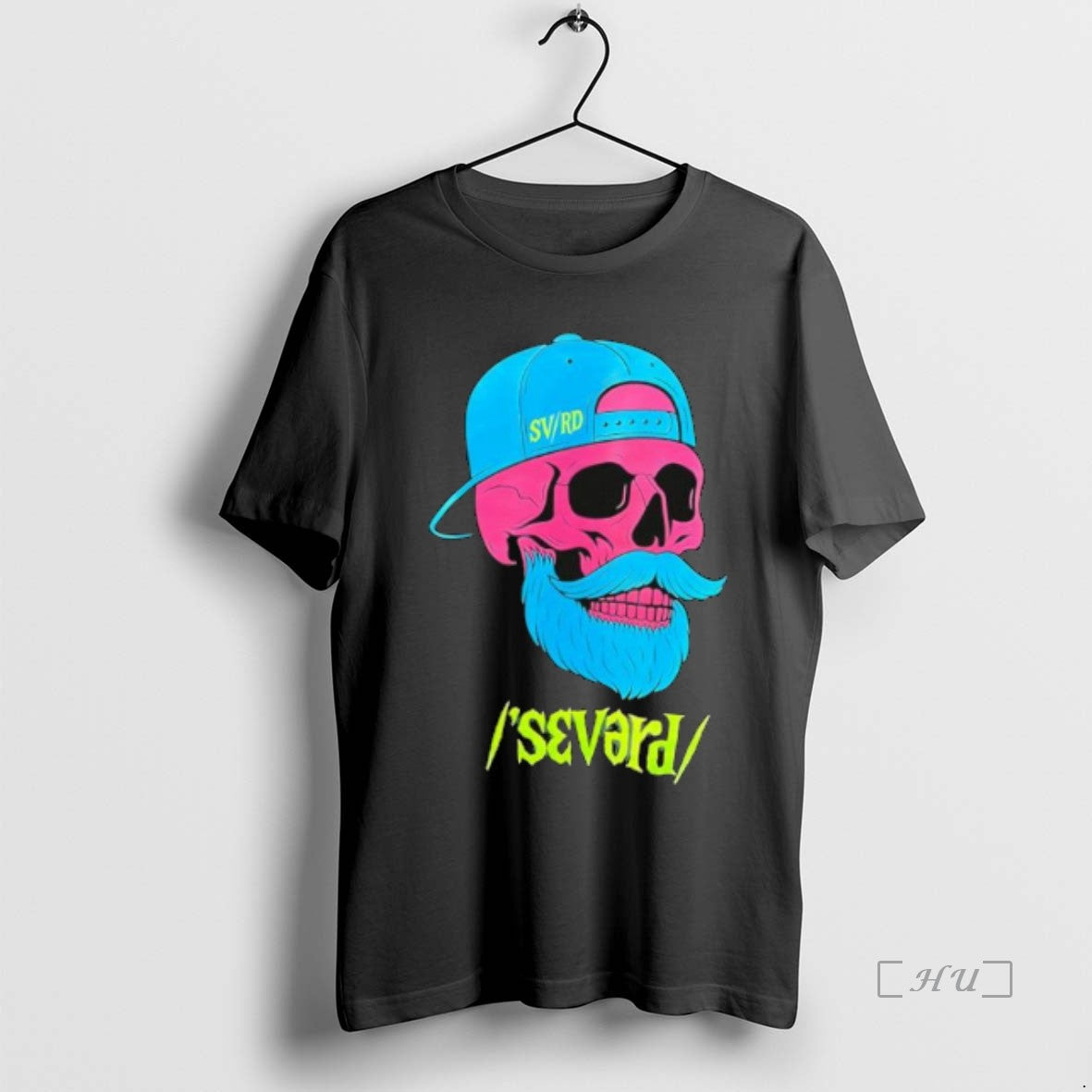 Officials Bearded Skull Sev%c9%99rd - Adult & Kids T-Shirts, Sweatshirts & Hoodies apparel design preview 1