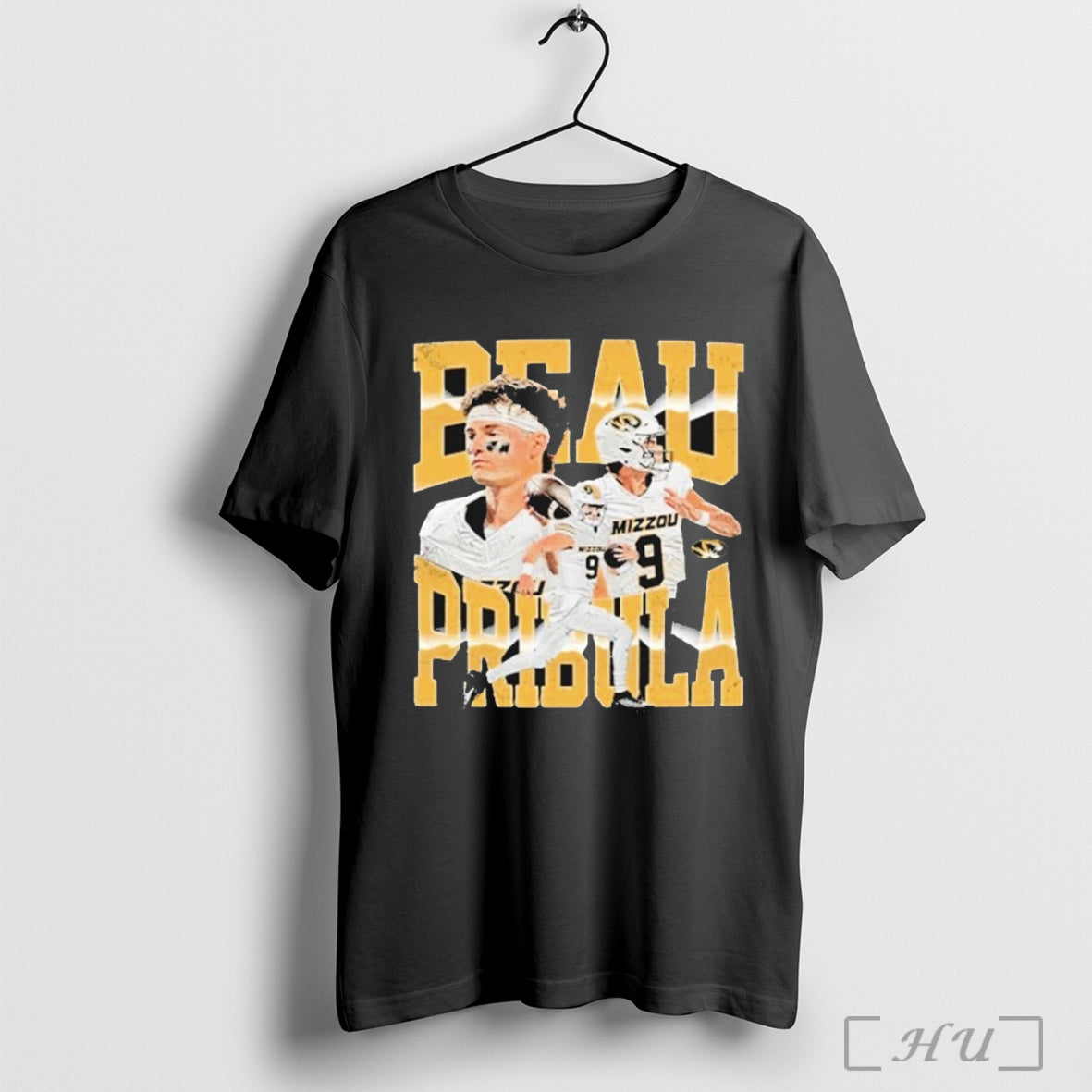 Officials Beau Pribula 9 Mizzou Tigers Players - Adult & Kids T-Shirts, Sweatshirts & Hoodies apparel design preview 1