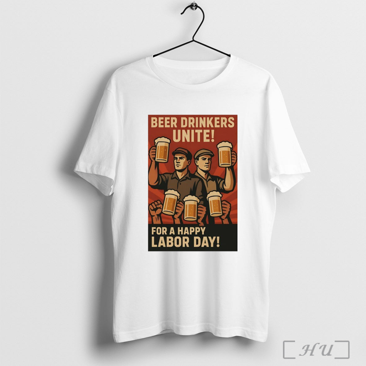 Officials Beer Drinkers Unite For A Happy Labor Day - Adult & Kids T-Shirts, Sweatshirts & Hoodies apparel design preview 1