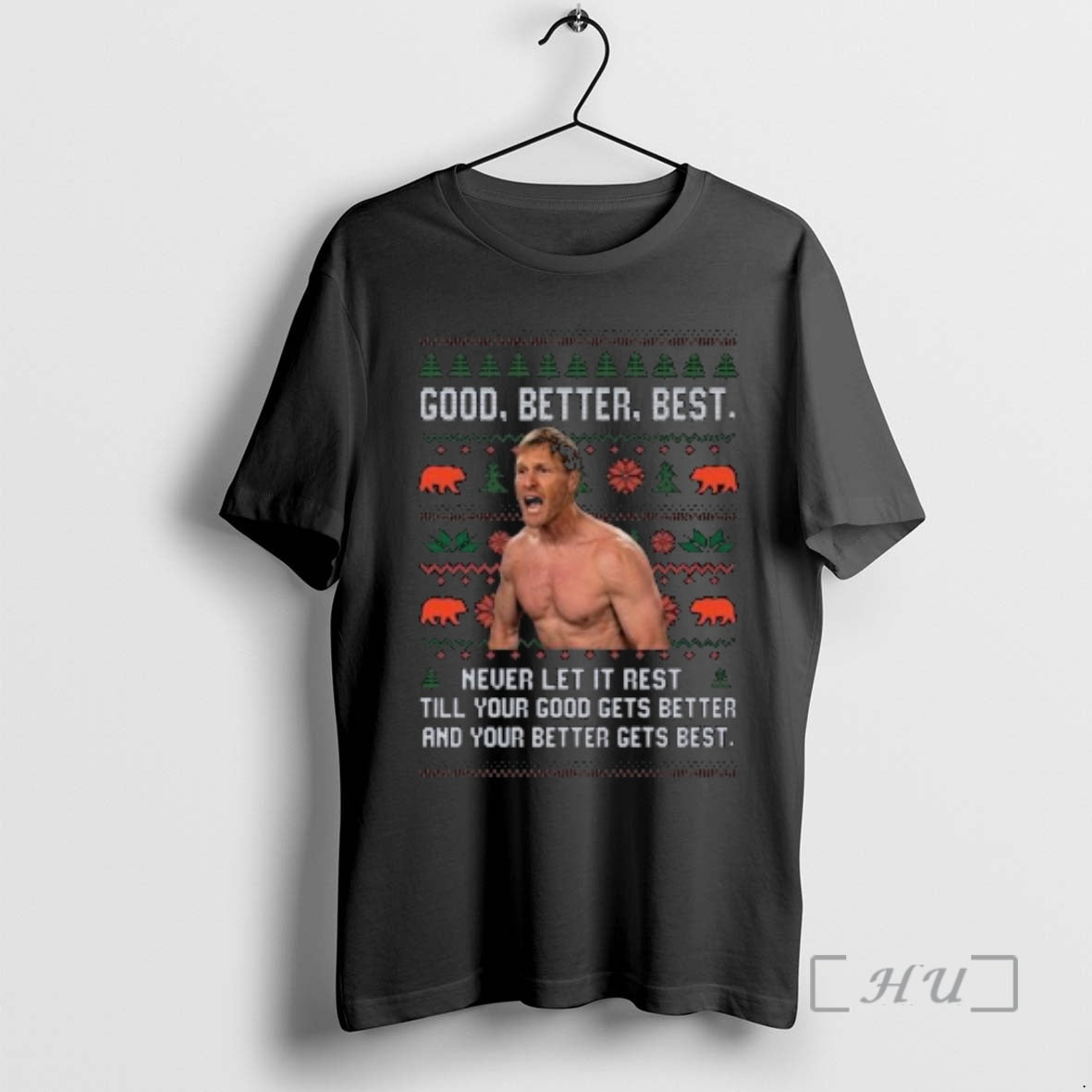 Officials Ben Johnson Good Better Best Never Let It - Adult & Kids T-Shirts, Sweatshirts & Hoodies apparel design preview 1