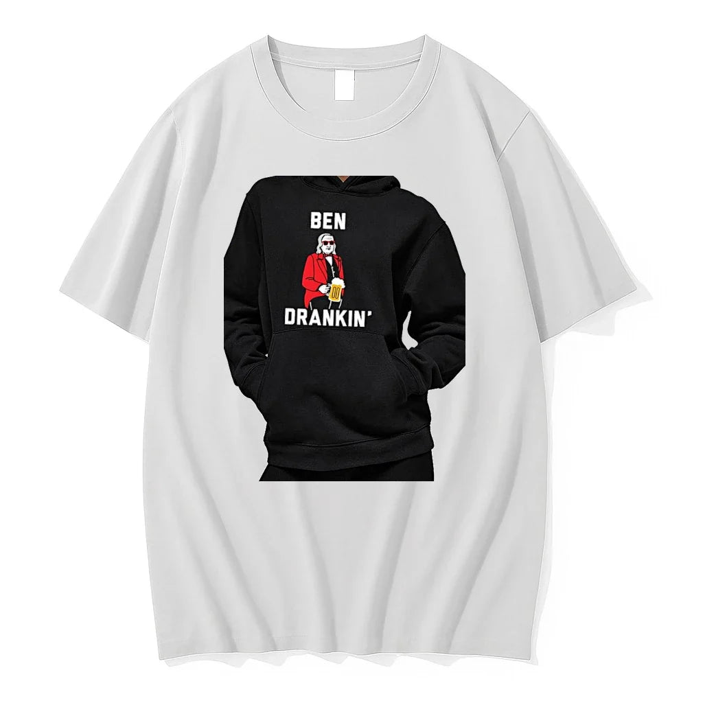 Officials Benjamin Franklin Ben Drankin Beer Pun - Adult & Kids T-Shirts, Sweatshirts & Hoodies apparel design preview 1
