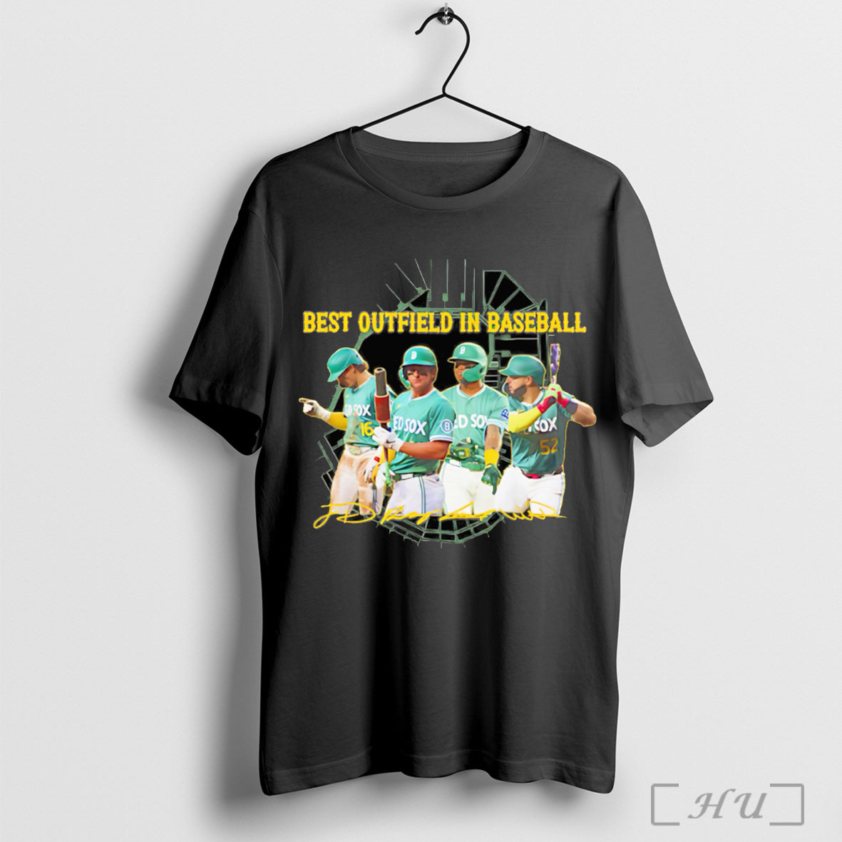 Officials Best Outfield In Baseball - Adult & Kids T-Shirts, Sweatshirts & Hoodies apparel design preview 1