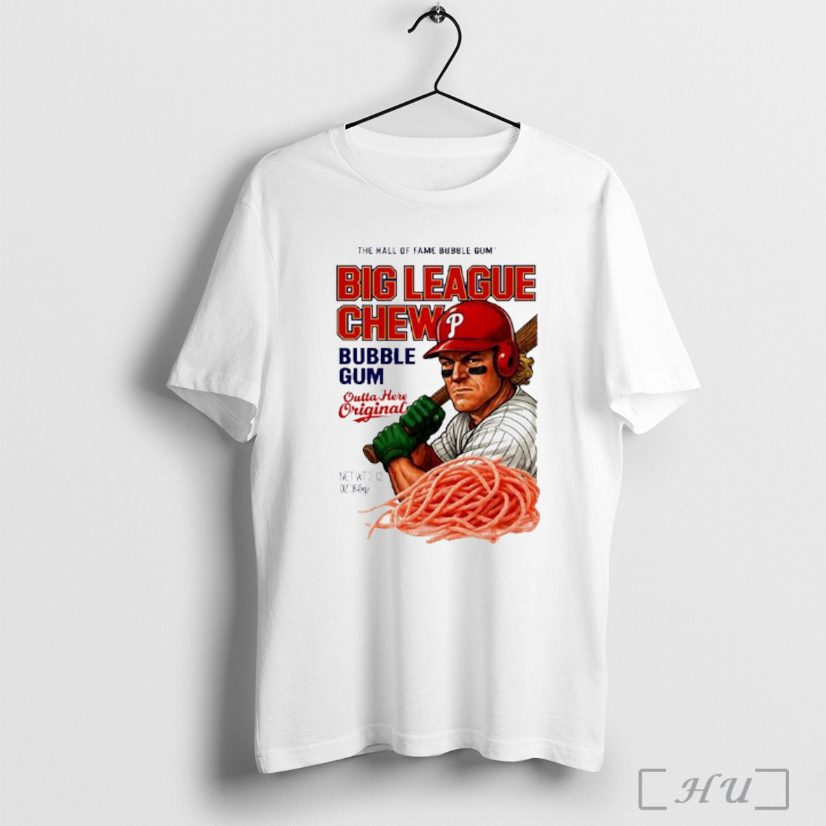 Officials Big League Chew Bubble Gum The Hall Of Fame - Adult & Kids T-Shirts, Sweatshirts & Hoodies apparel design preview 1