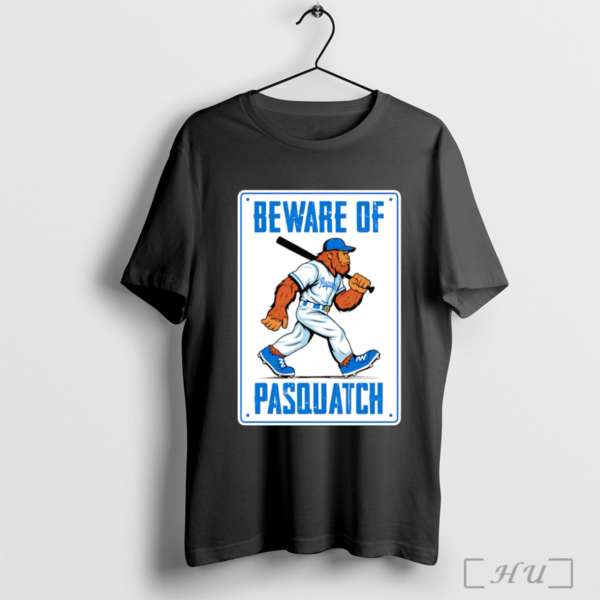 Officials Bigfoot Beware Of Pasquatch - Adult & Kids T-Shirts, Sweatshirts & Hoodies apparel design preview 1