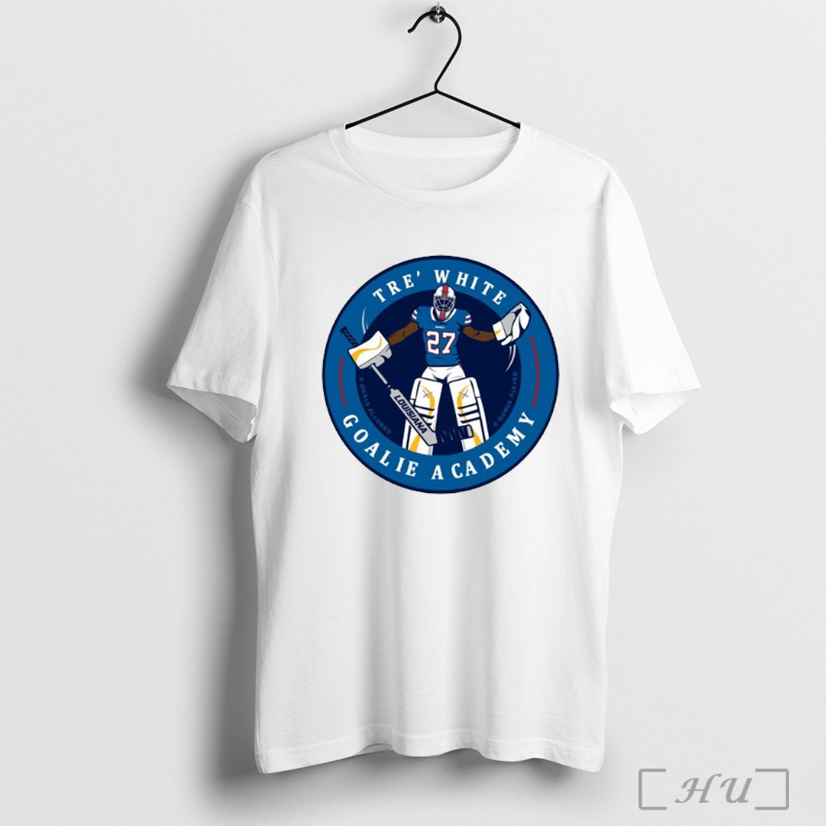 Officials Bills Tre White Goalie Academy - Adult & Kids T-Shirts, Sweatshirts & Hoodies apparel design preview 1