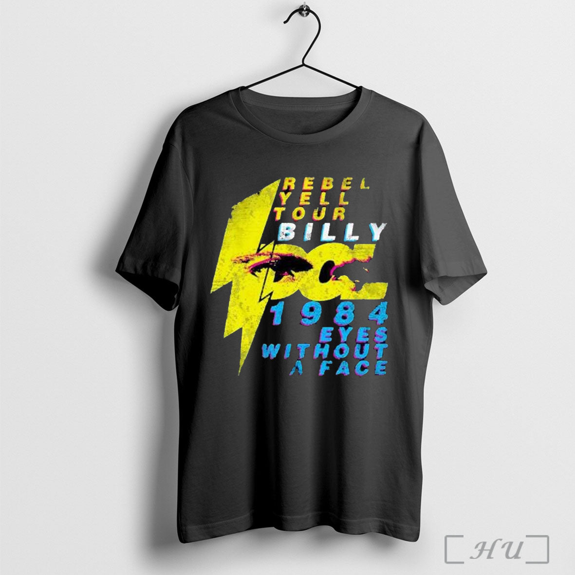 Officials Billy Idol Rebel Yell Tour Retro - Adult & Kids T-Shirts, Sweatshirts & Hoodies apparel design preview 1