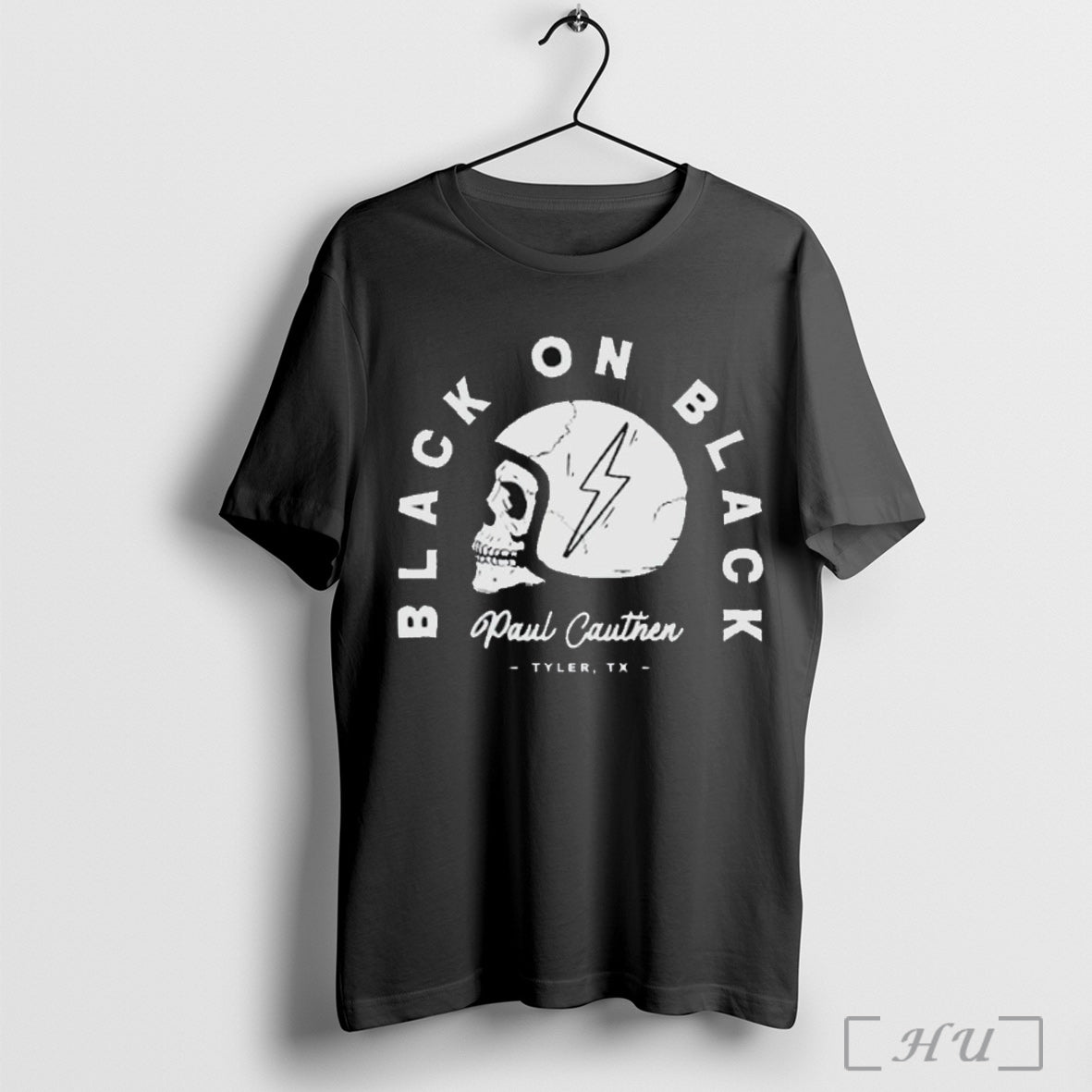 Officials Black On Paul Cauthen Tyler Tx Helmet - Adult & Kids T-Shirts, Sweatshirts & Hoodies apparel design preview 1
