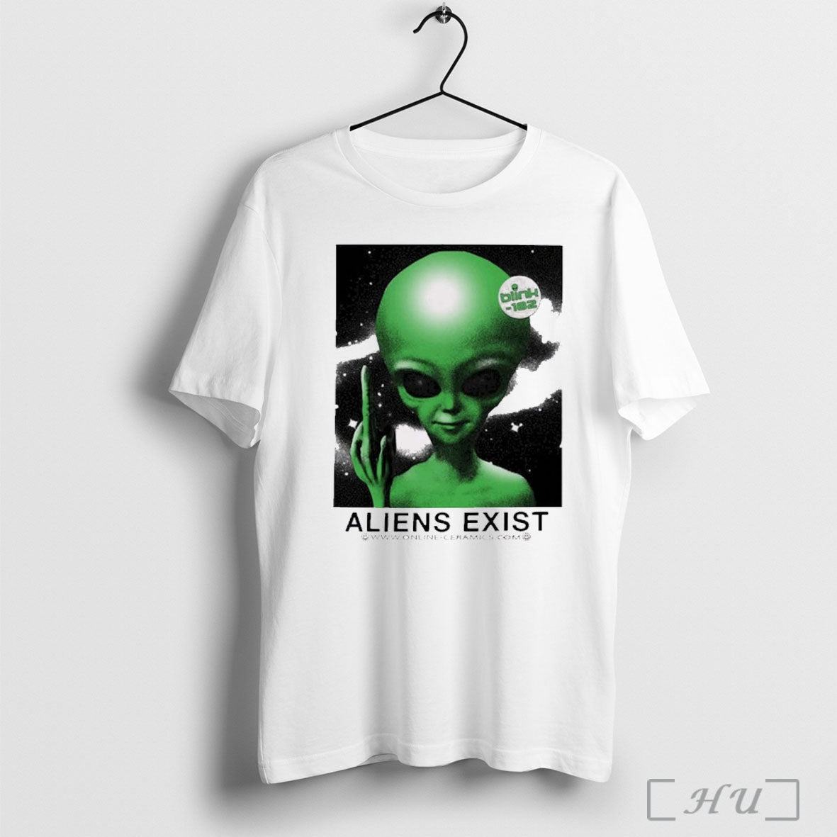 Officials Blink 182 Aliens Exist Greetings Fuckers - Adult & Kids T-Shirts, Sweatshirts & Hoodies apparel design preview 1