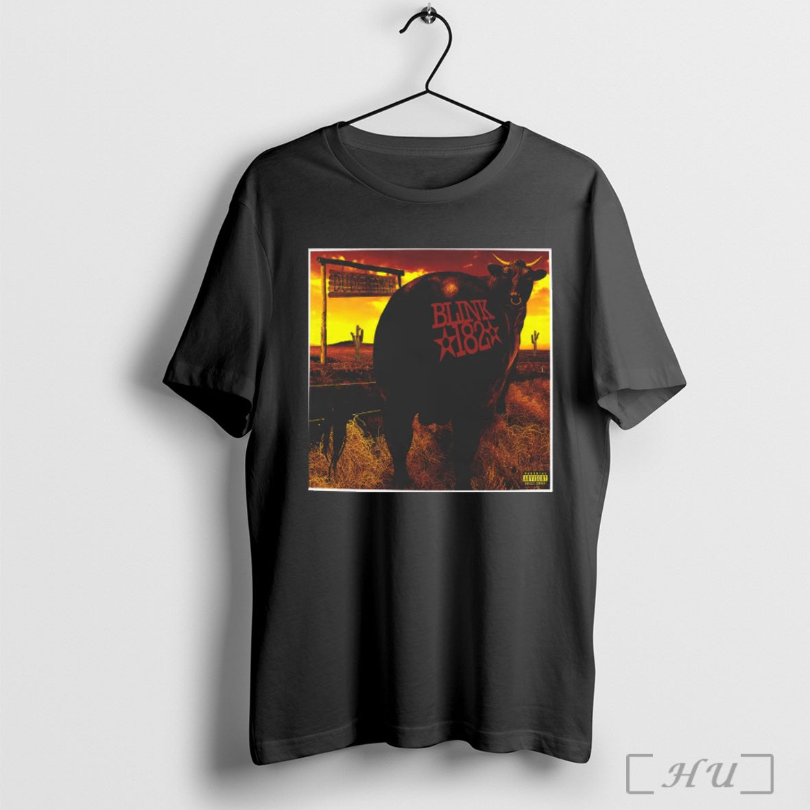 Officials Blink 182 Dude Ranch Parental Advisory - Adult & Kids T-Shirts, Sweatshirts & Hoodies apparel design preview 1