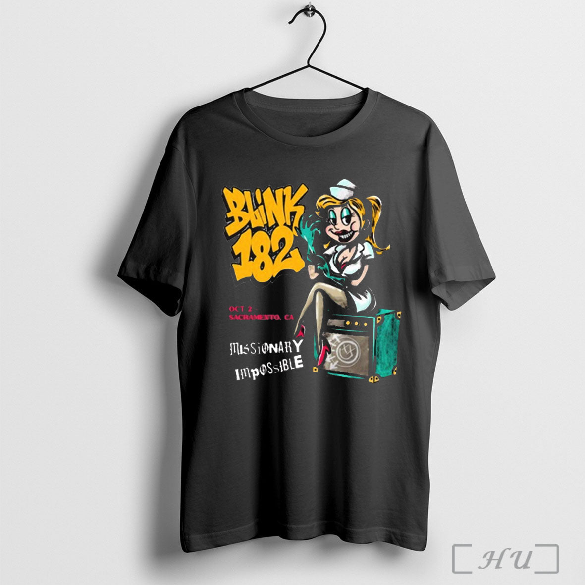 Officials Blink 182 Missionary Impossible Aftershock - Adult & Kids T-Shirts, Sweatshirts & Hoodies apparel design preview 1