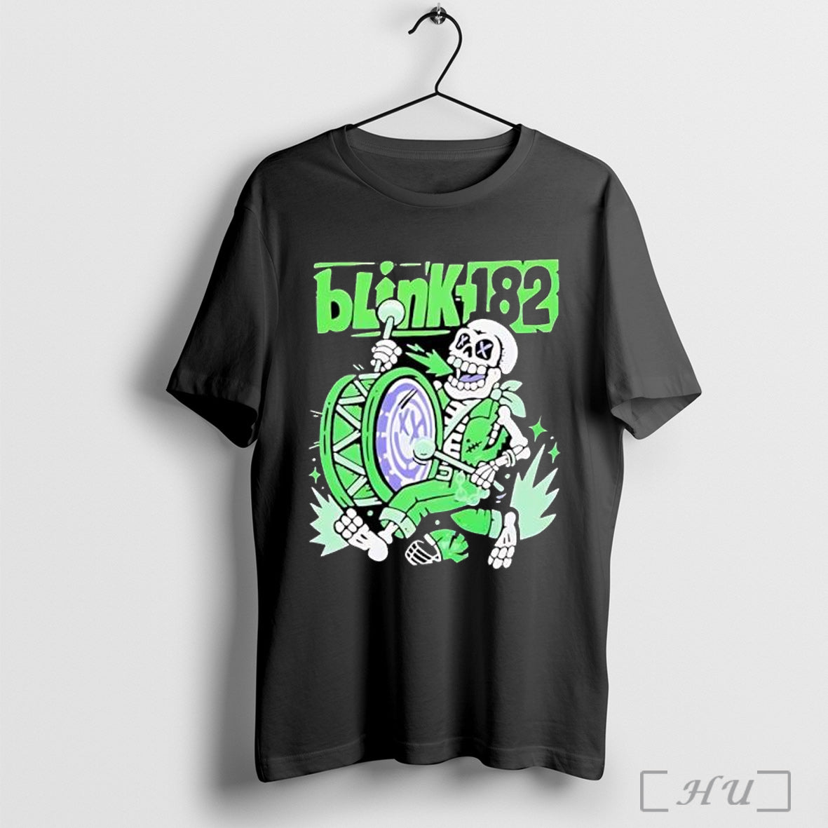 Officials Blink 182 Skeleton - Adult & Kids T-Shirts, Sweatshirts & Hoodies apparel design preview 1