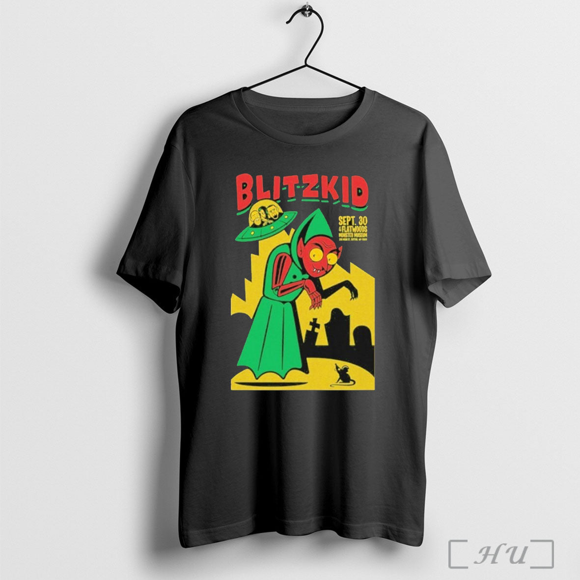 Officials Blitzkid Flatwoods Monster Festival 2025 - Adult & Kids T-Shirts, Sweatshirts & Hoodies apparel design preview 1