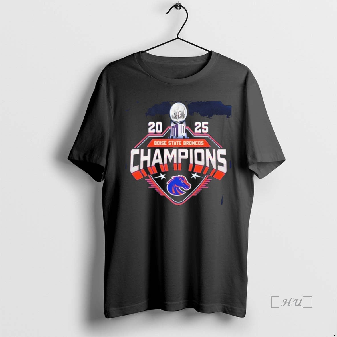 Officials Boise State Broncos Mountain West Champions - Adult & Kids T-Shirts, Sweatshirts & Hoodies apparel design preview 1