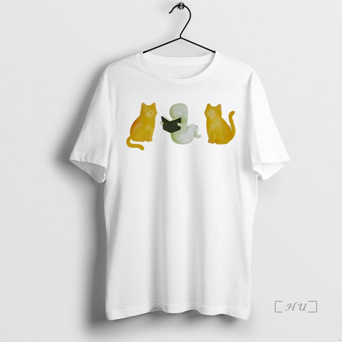 Officials Bookworm Cats Circle - Adult & Kids T-Shirts, Sweatshirts & Hoodies apparel design preview 1