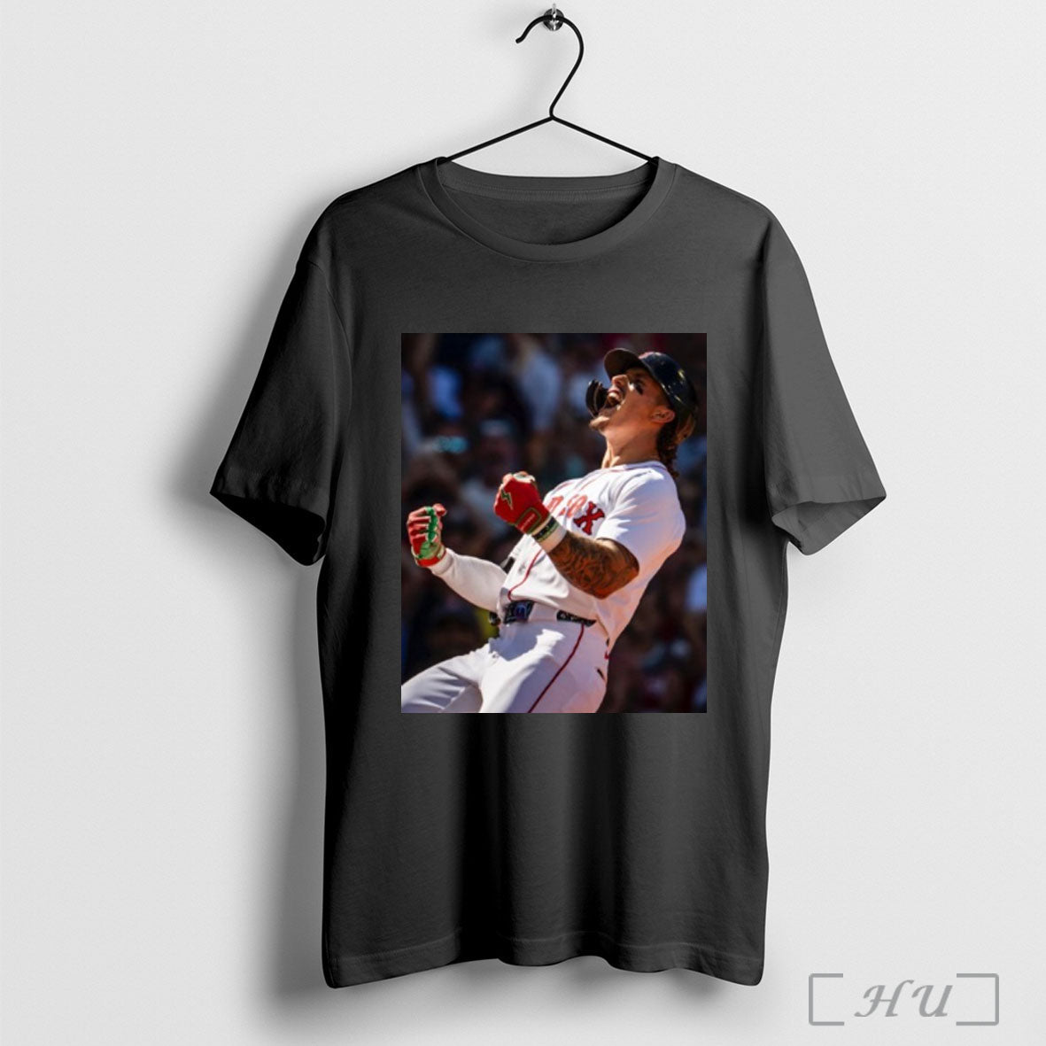 Officials Boston Red Sox Jarren Duran Celebration - Adult & Kids T-Shirts, Sweatshirts & Hoodies apparel design preview 1