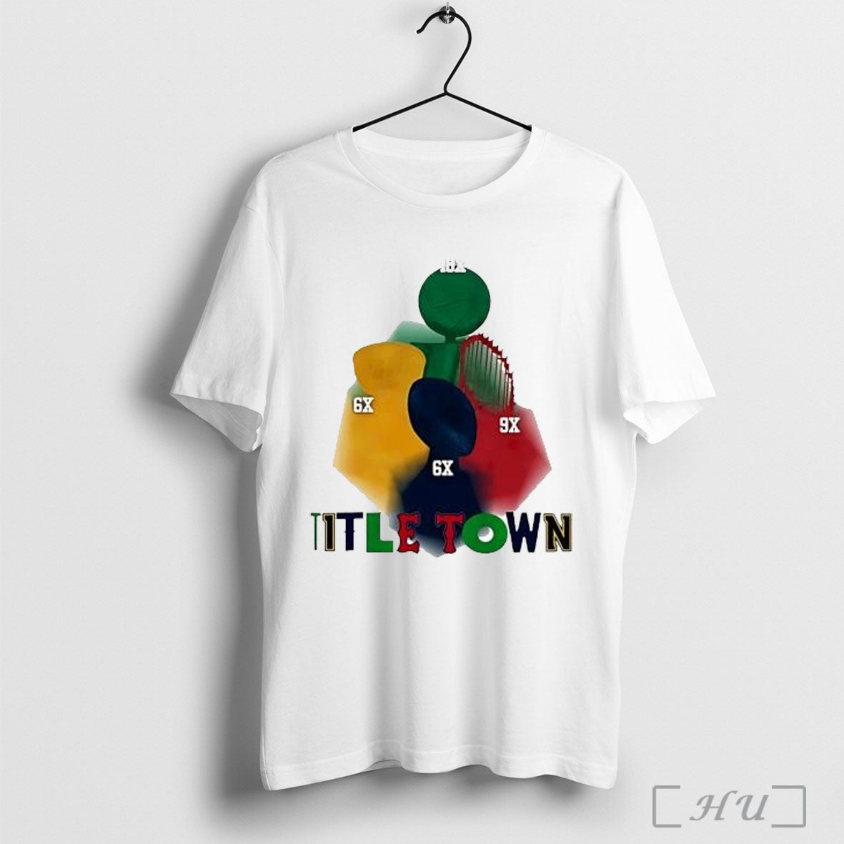 Officials Boston Celtics Title Town Champions 18x - Adult & Kids T-Shirts, Sweatshirts & Hoodies apparel design preview 1