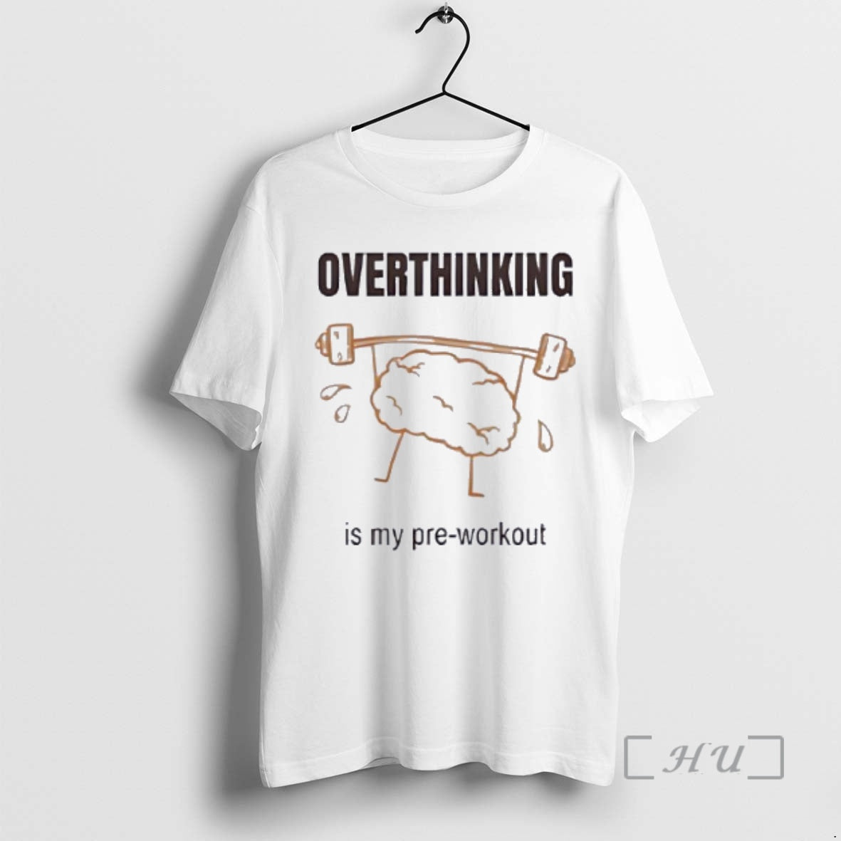 Officials Brain Lifting Weights Overthinking Is My - Adult & Kids T-Shirts, Sweatshirts & Hoodies apparel design preview 1