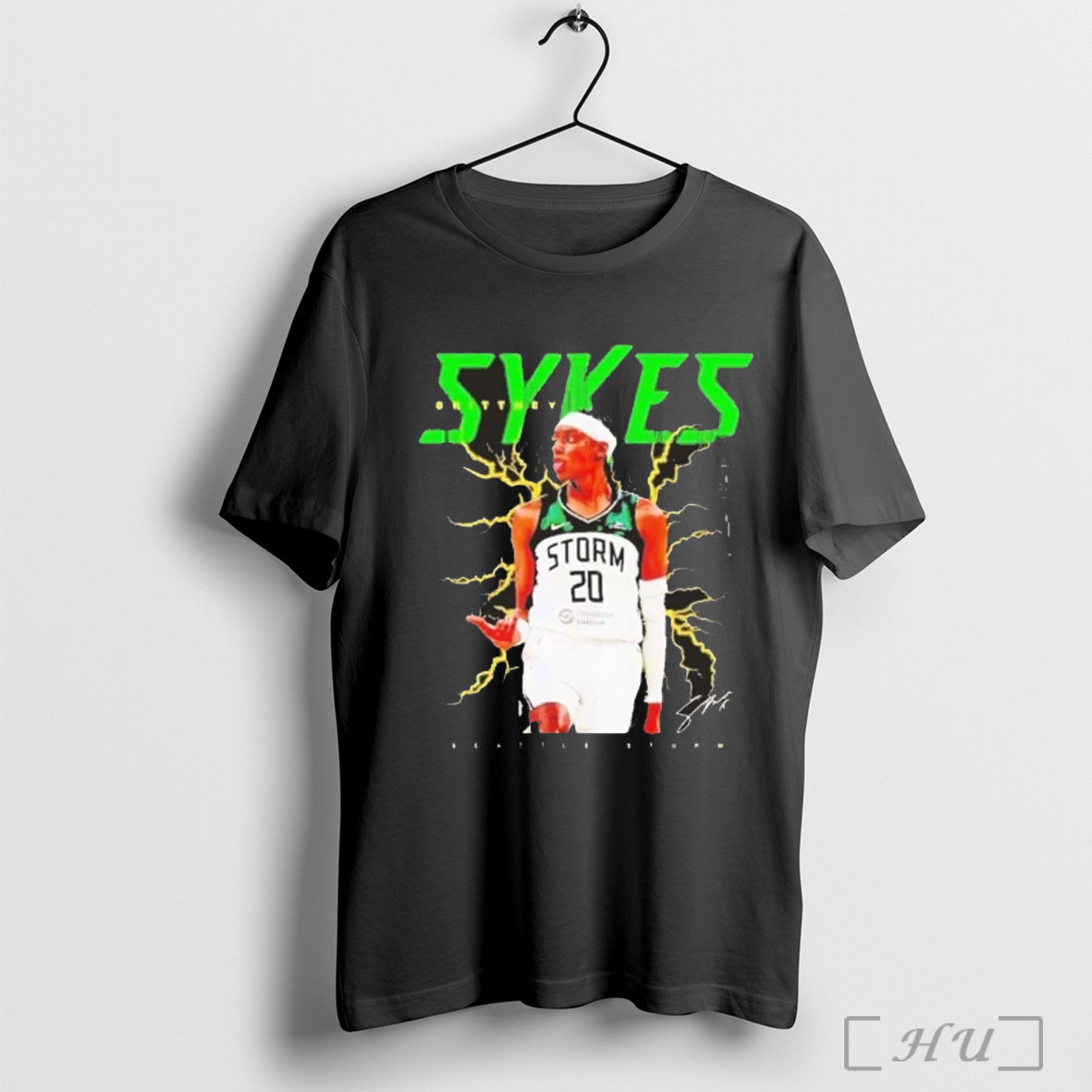 Officials Brittney Sykes Celebration Electric Seattle - Adult & Kids T-Shirts, Sweatshirts & Hoodies apparel design preview 1
