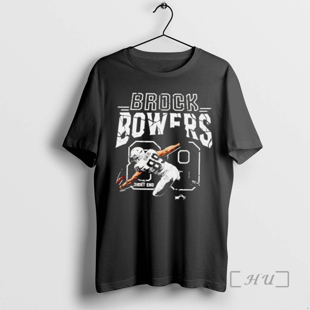 Officials Brock Bowers Las Vegas Catch Signature - Adult & Kids T-Shirts, Sweatshirts & Hoodies apparel design preview 1