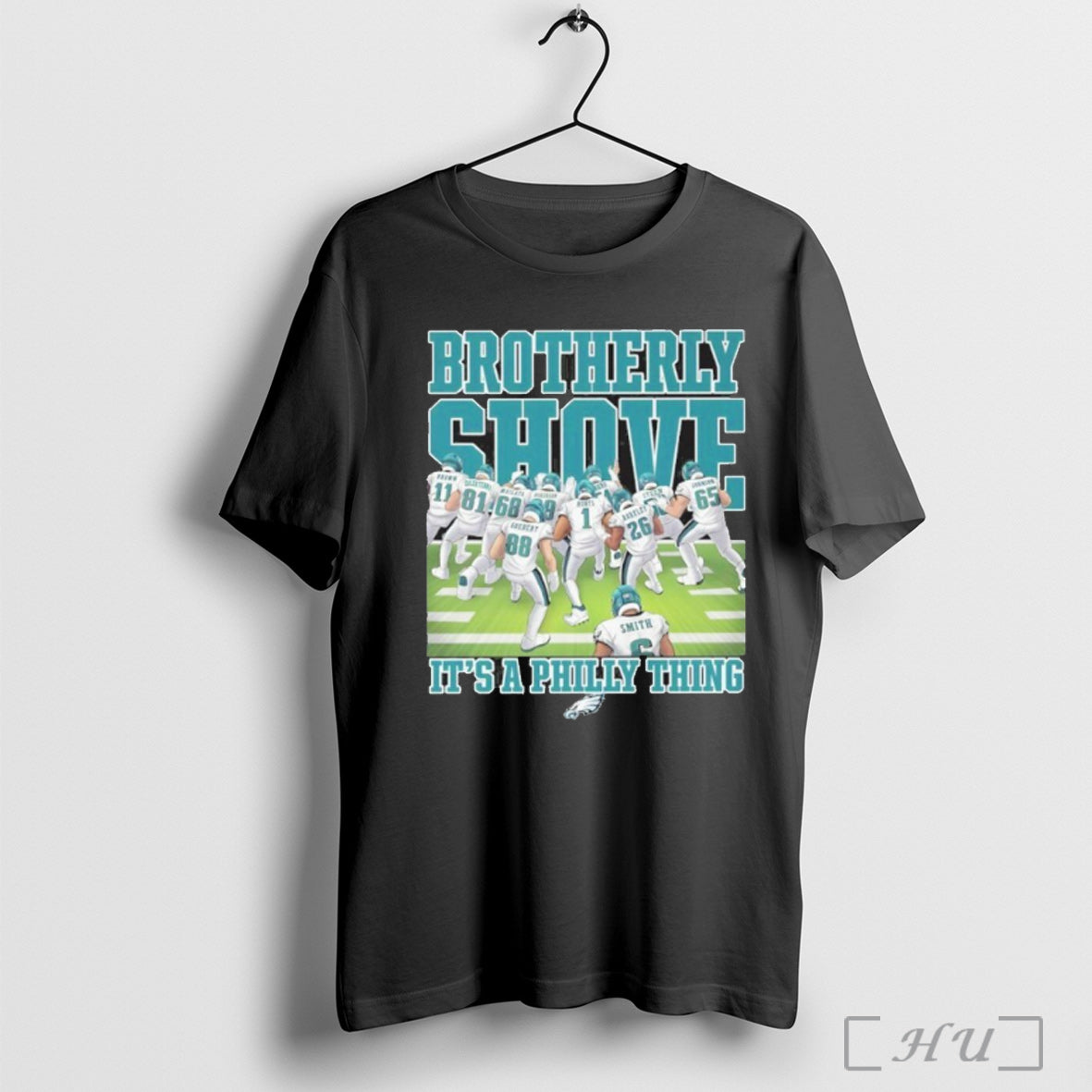 Officials Brotherly Shove Its A Philly Thing - Adult & Kids T-Shirts, Sweatshirts & Hoodies apparel design preview 1