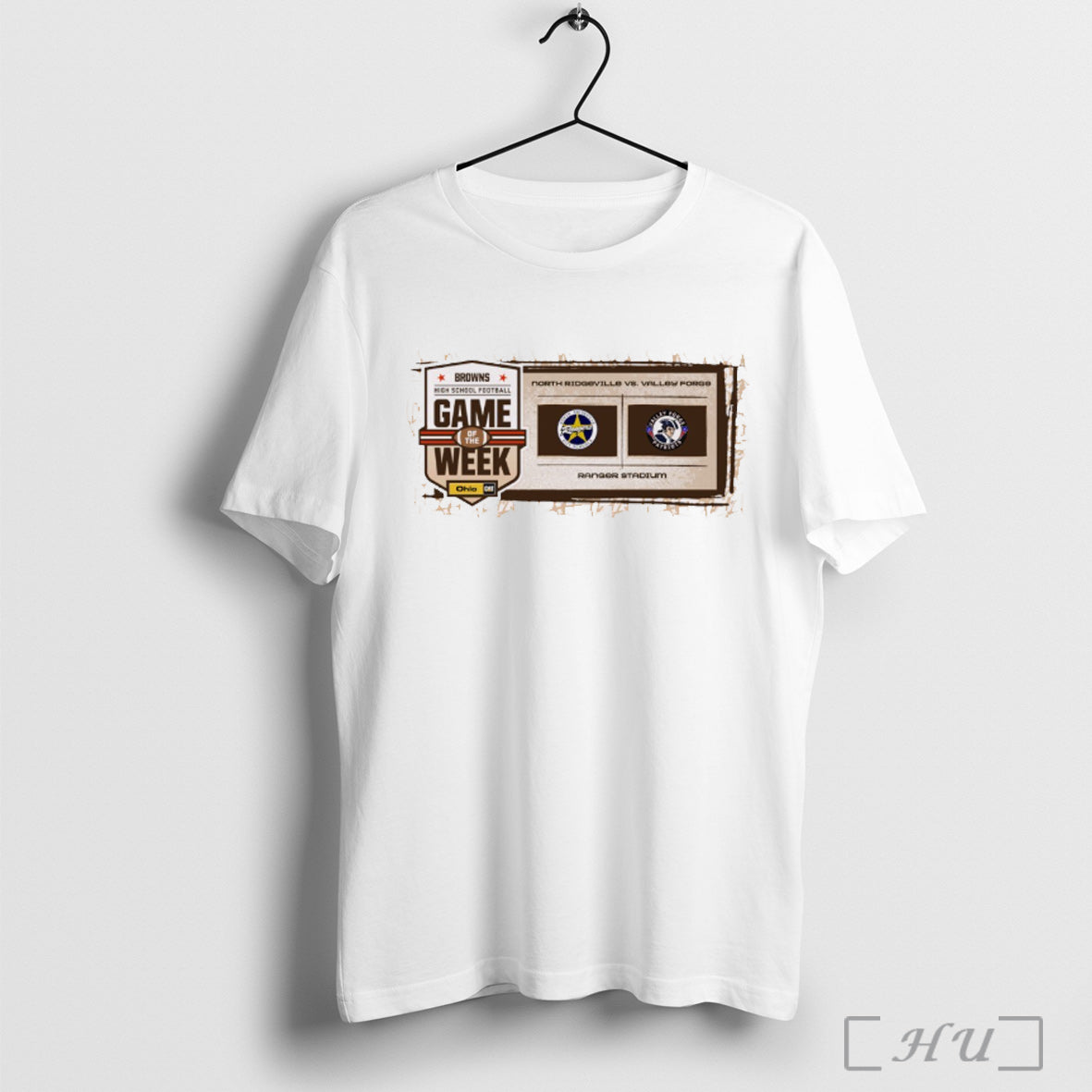 Officials Browns High School Football Game Of The - Adult & Kids T-Shirts, Sweatshirts & Hoodies apparel design preview 1