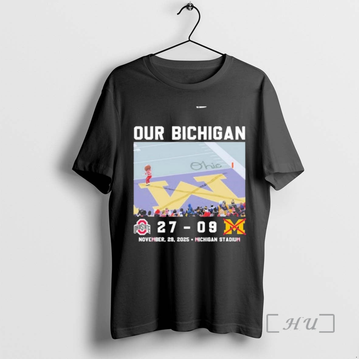 Officials Buckeyes Our Bichigan 27 9 November 29 2025 - Adult & Kids T-Shirts, Sweatshirts & Hoodies apparel design preview 1