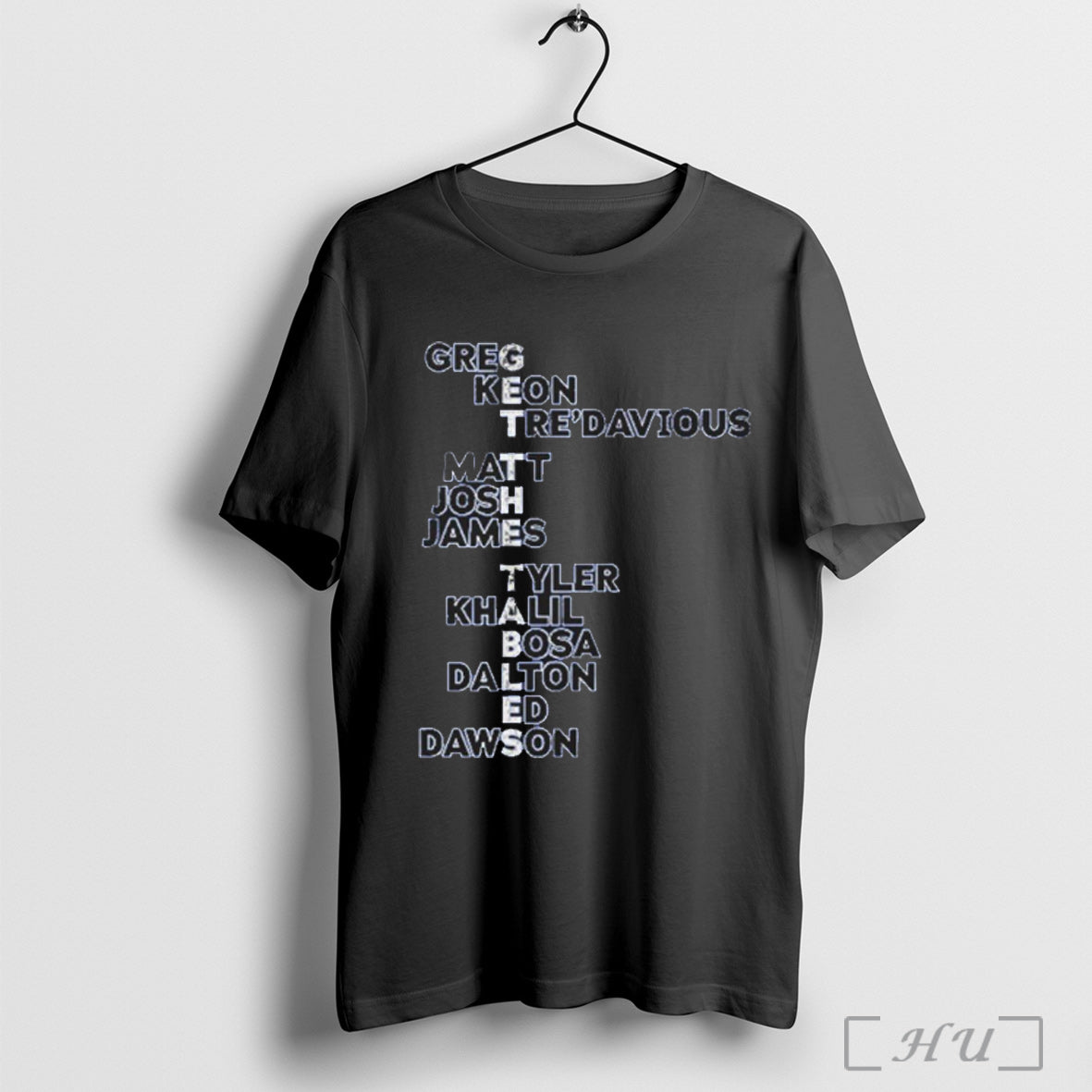 Officials Buffalo Get The Tables Names - Adult & Kids T-Shirts, Sweatshirts & Hoodies apparel design preview 1