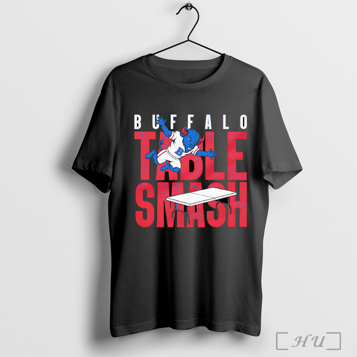 Officials Buffalo Table Smash - Adult & Kids T-Shirts, Sweatshirts & Hoodies apparel design preview 1