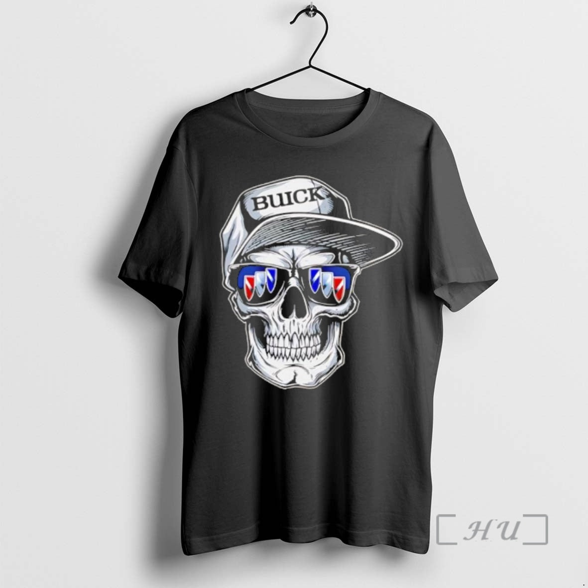 Officials Buick Riviera Skull - Adult & Kids T-Shirts, Sweatshirts & Hoodies apparel design preview 1