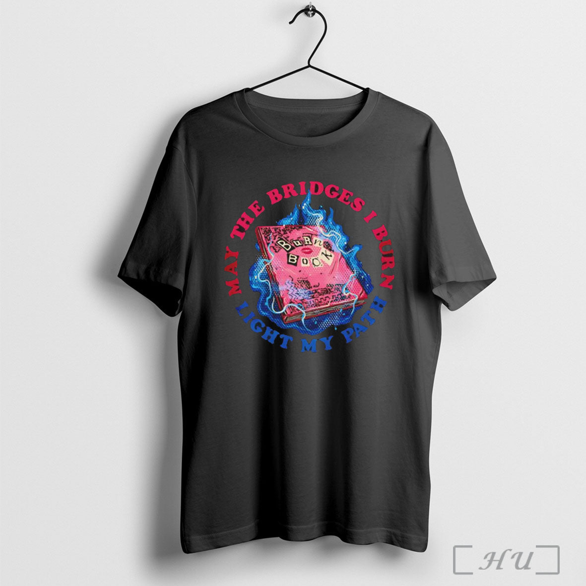 Officials Burn Book Club May The Bridges I Light My - Adult & Kids T-Shirts, Sweatshirts & Hoodies apparel design preview 1