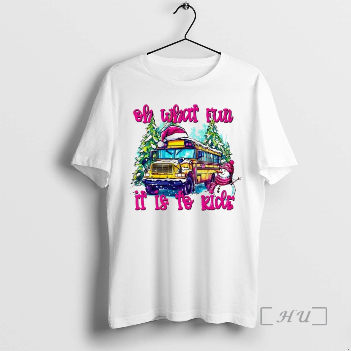 Officials Bus School Oh What Fun It Is To Ride - Adult & Kids T-Shirts, Sweatshirts & Hoodies apparel design preview 1