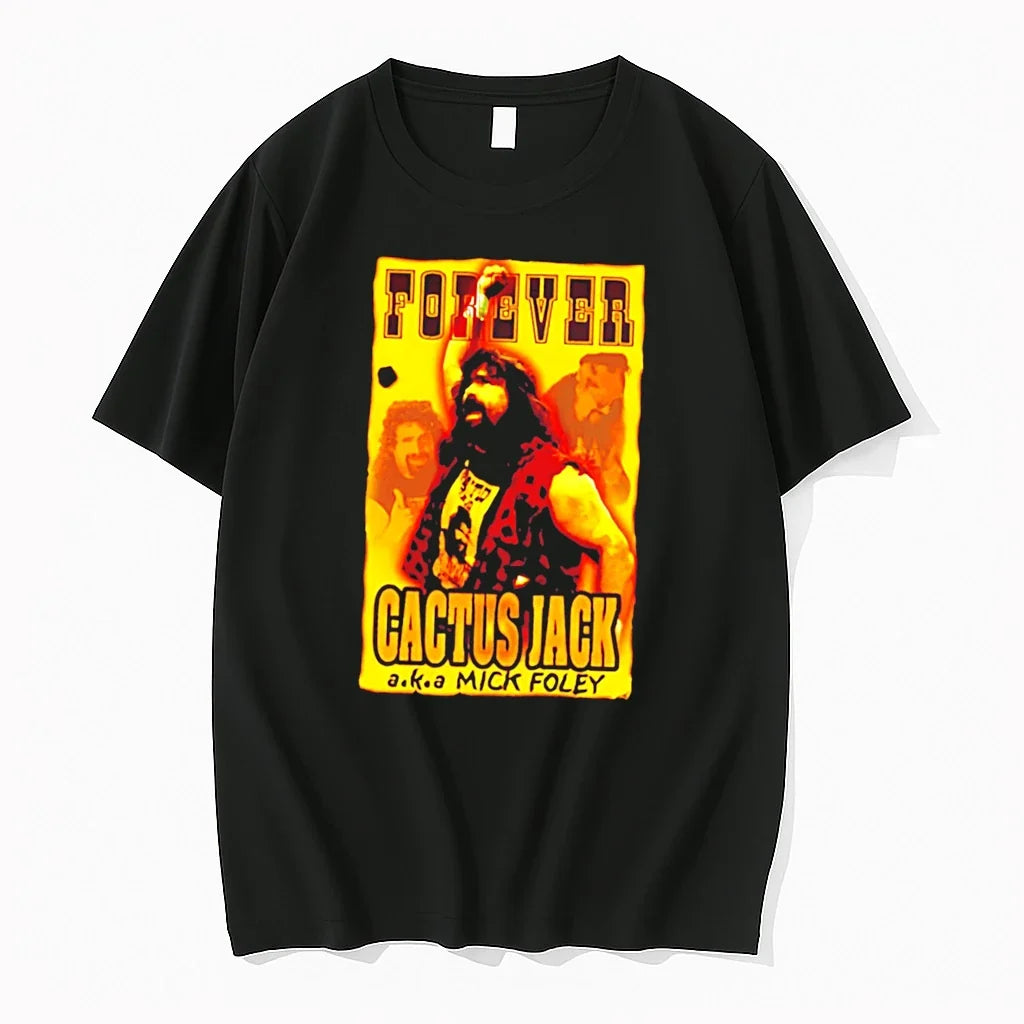 Officials Cactus Jack Aka Mick Foley Forever - Adult & Kids T-Shirts, Sweatshirts & Hoodies apparel design preview 1
