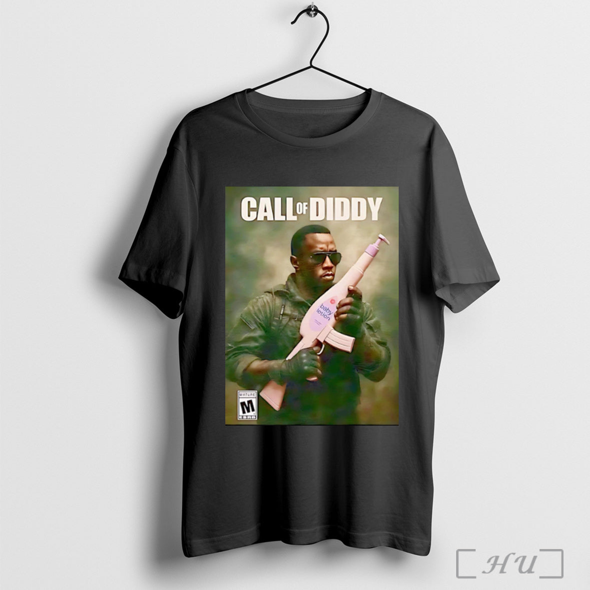 Officials Call Of Diddy Video Game Parody - Adult & Kids T-Shirts, Sweatshirts & Hoodies apparel design preview 1