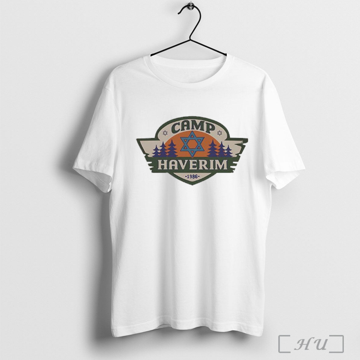 Officials Camp Haverim 1986 Logo - Adult & Kids T-Shirts, Sweatshirts & Hoodies apparel design preview 1