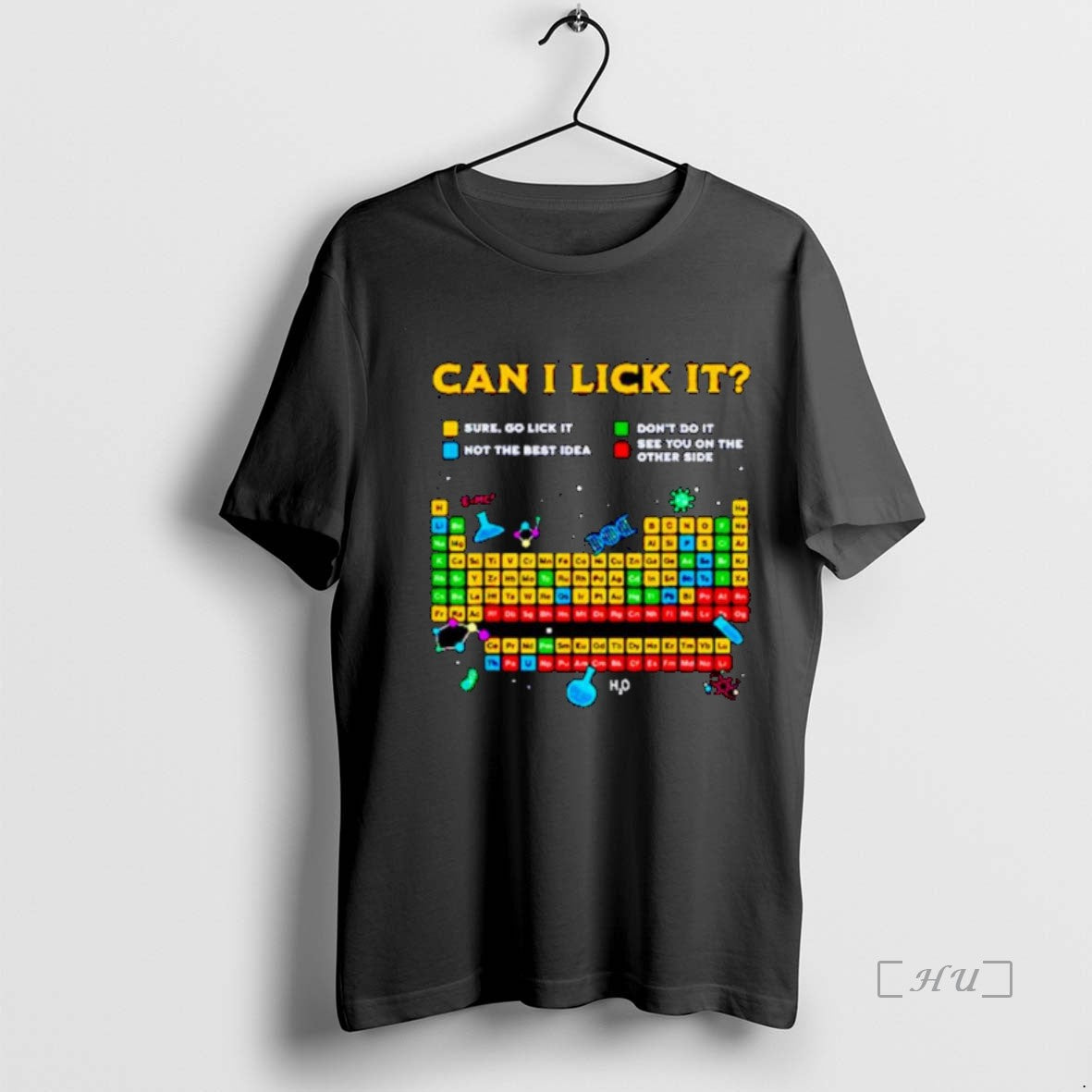 Officials Can I Lick It Periodic Table Ornaments - Adult & Kids T-Shirts, Sweatshirts & Hoodies apparel design preview 1