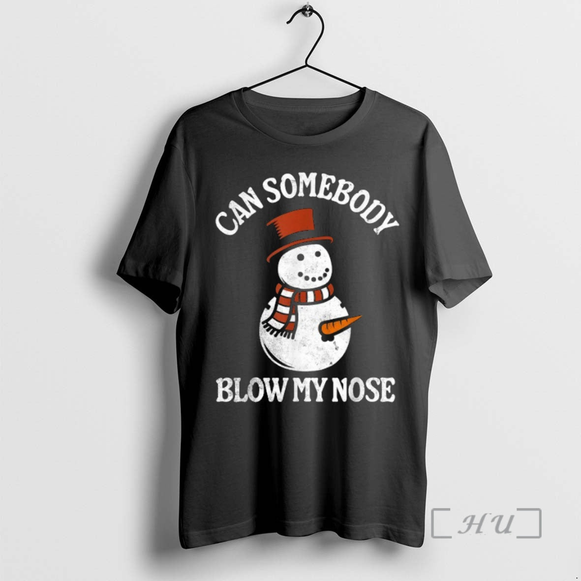 Officials Can Somebody Blow My Nose Snowman Christmas - Adult & Kids T-Shirts, Sweatshirts & Hoodies apparel design preview 1