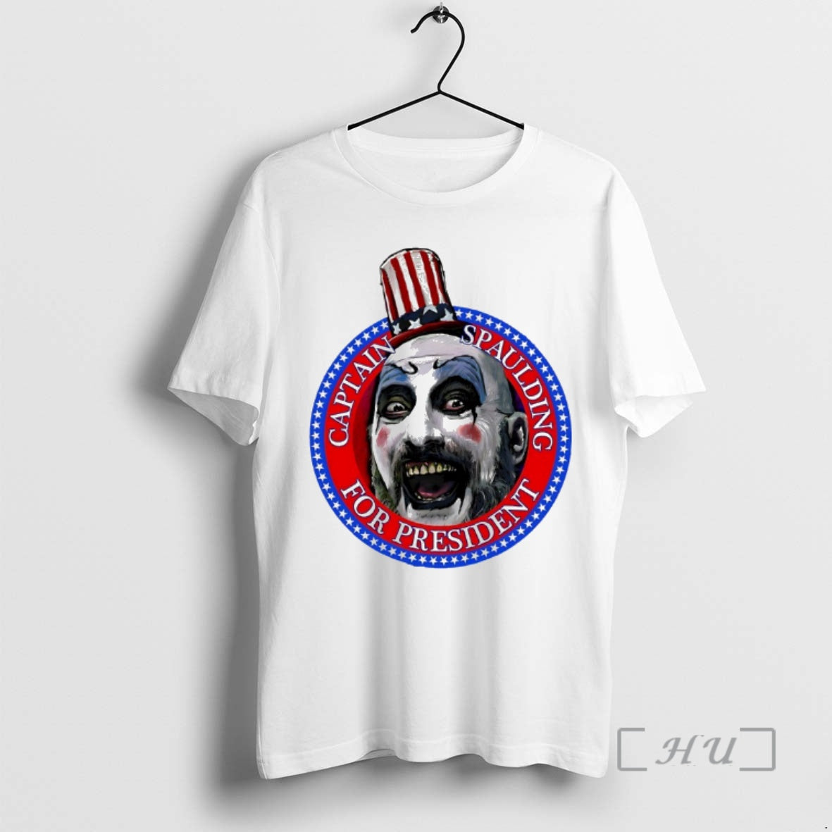 Officials Captain Spaulding For President - Adult & Kids T-Shirts, Sweatshirts & Hoodies apparel design preview 1