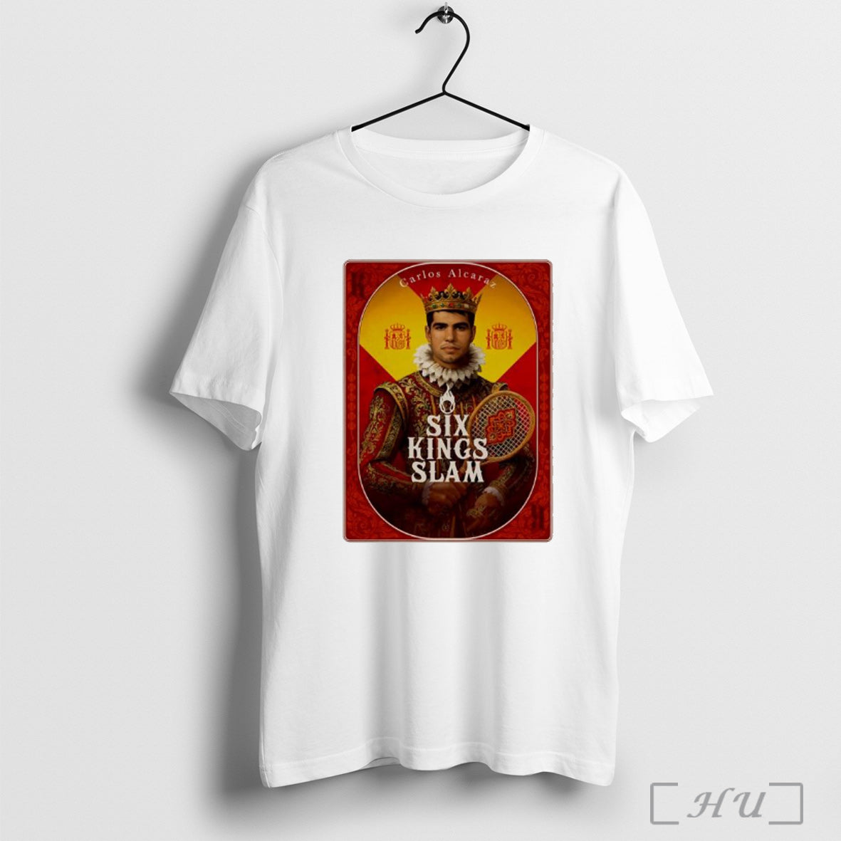 Officials Carlos Alcaraz Six Kings Slam 2025 Riyadh - Adult & Kids T-Shirts, Sweatshirts & Hoodies apparel design preview 1