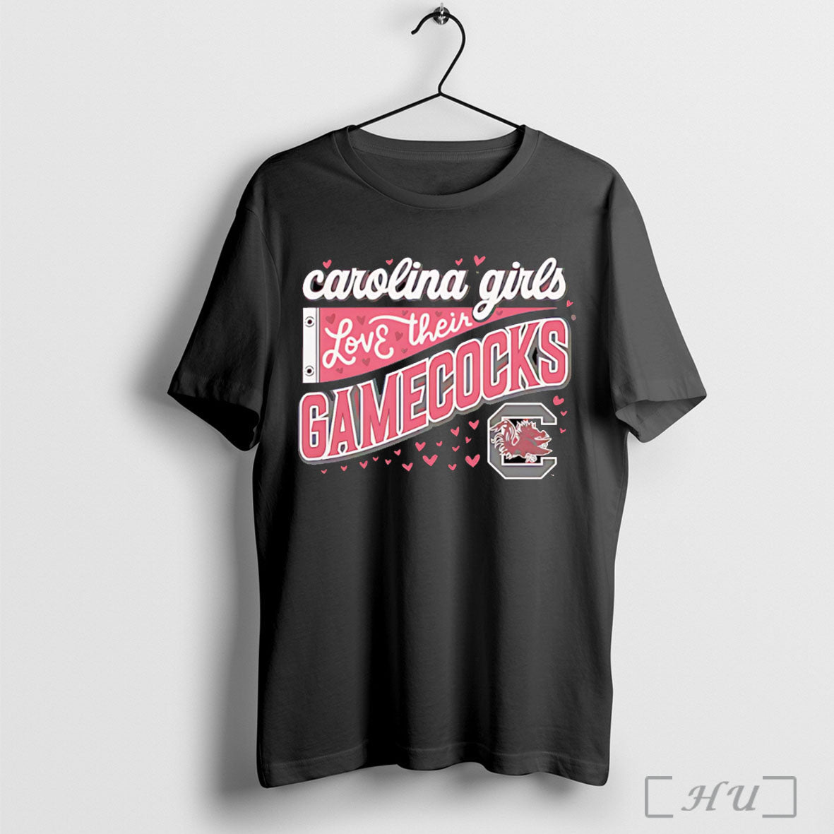 Officials Carolina Girls Love Their Gamecocks Poster - Adult & Kids T-Shirts, Sweatshirts & Hoodies apparel design preview 1