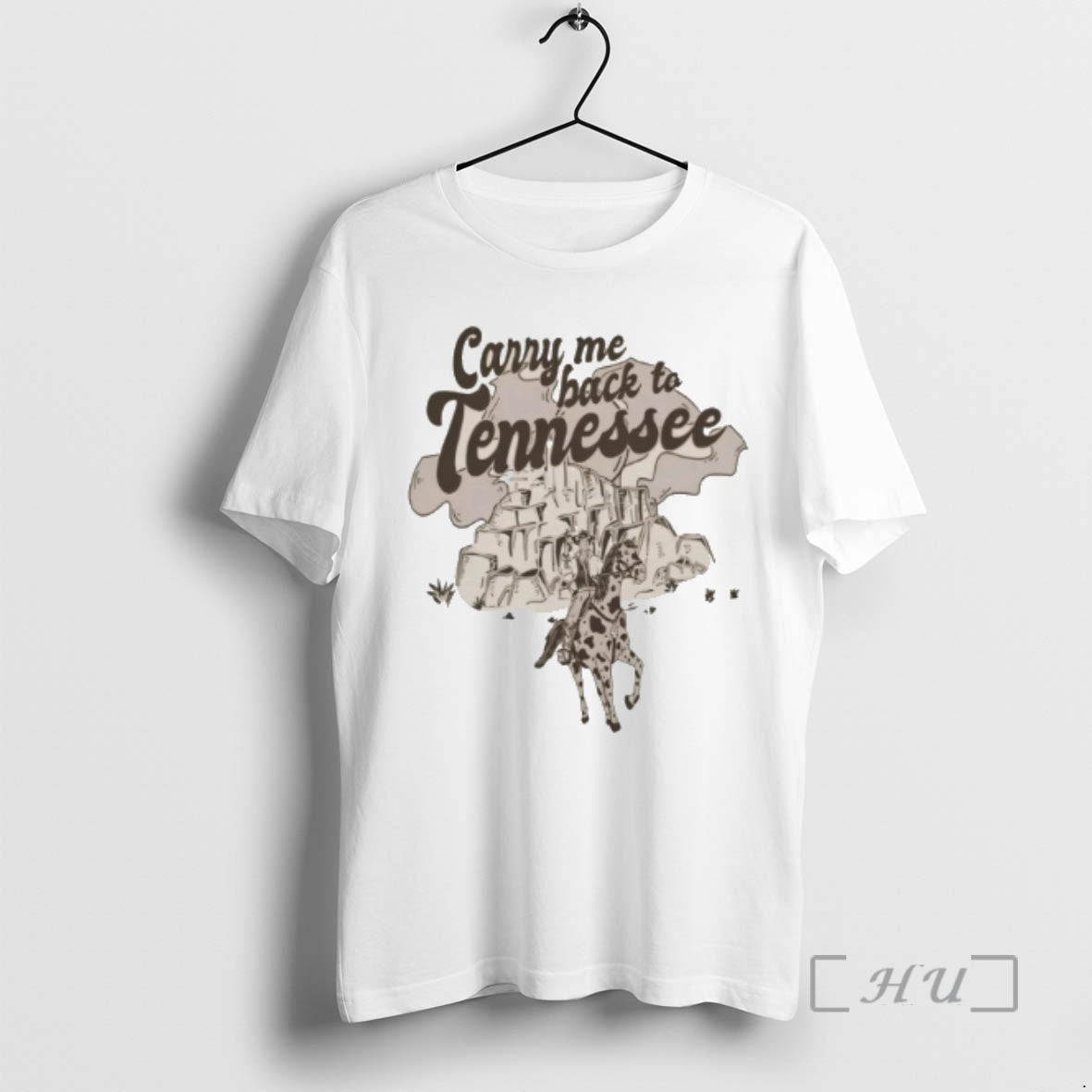 Officials Carry Me Back To Tennessee Person Horse - Adult & Kids T-Shirts, Sweatshirts & Hoodies apparel design preview 1