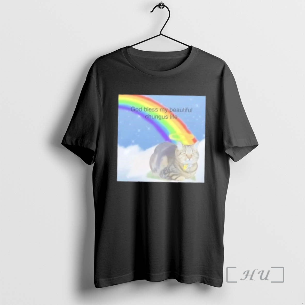 Officials Cat God Bless My Big Chungus - Adult & Kids T-Shirts, Sweatshirts & Hoodies apparel design preview 1