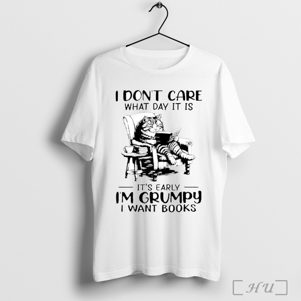 Officials Cat I Dont Care What Day It Is Its Early Im - Adult & Kids T-Shirts, Sweatshirts & Hoodies apparel design preview 1