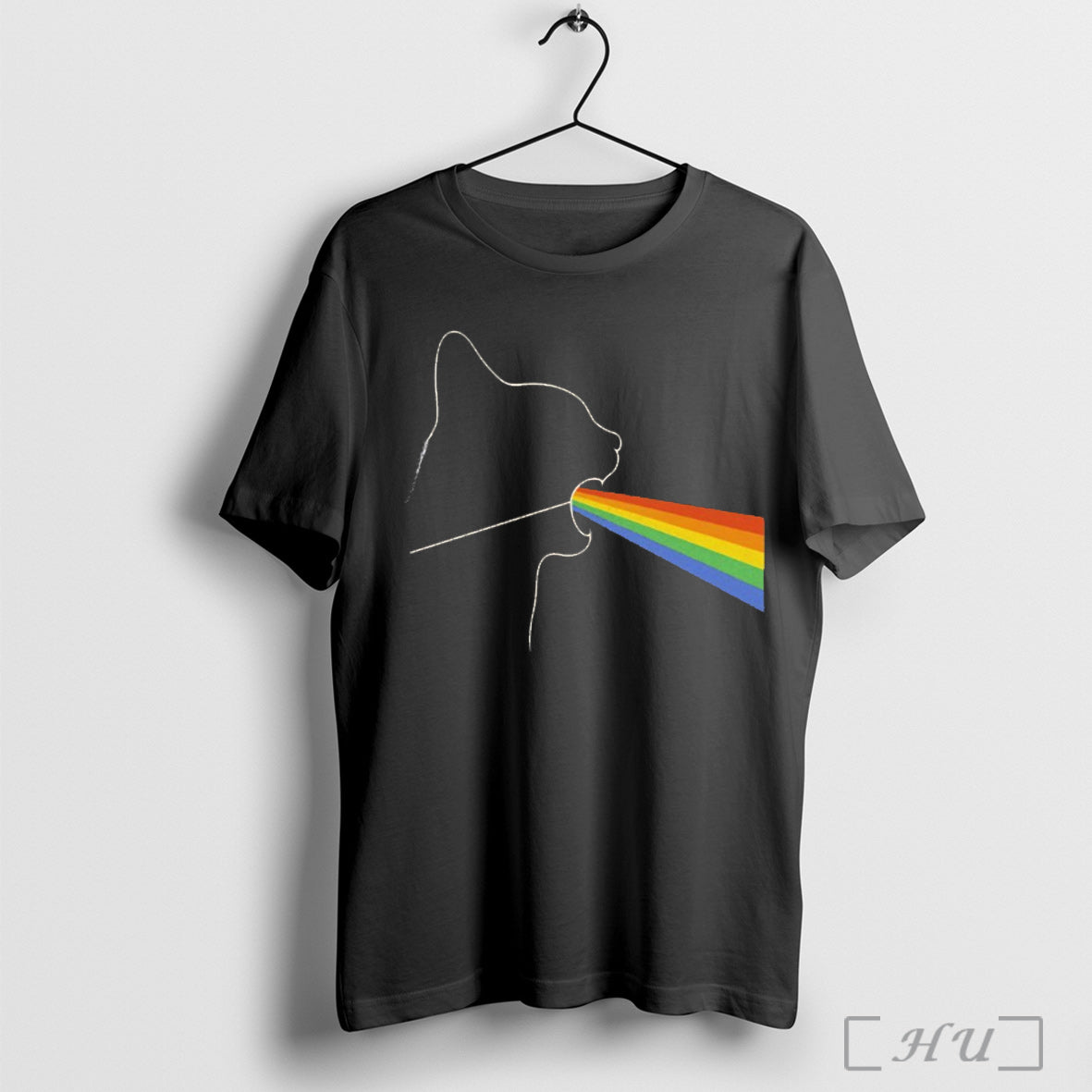 Officials Cat Rainbow - Adult & Kids T-Shirts, Sweatshirts & Hoodies apparel design preview 1