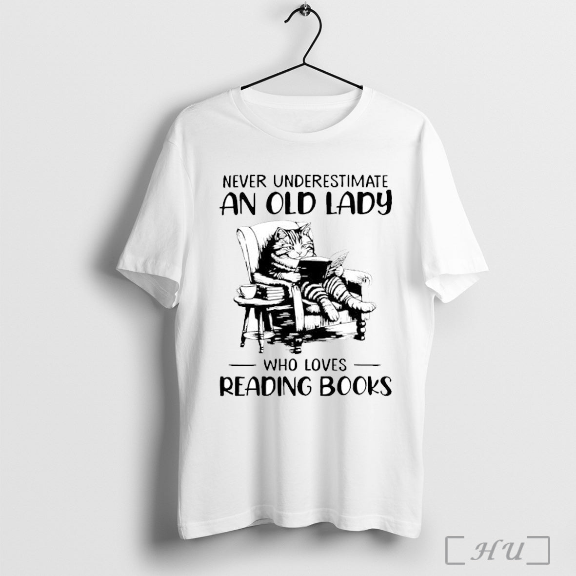 Officials Cat Never Underestimate An Old Lady Who - Adult & Kids T-Shirts, Sweatshirts & Hoodies apparel design preview 1