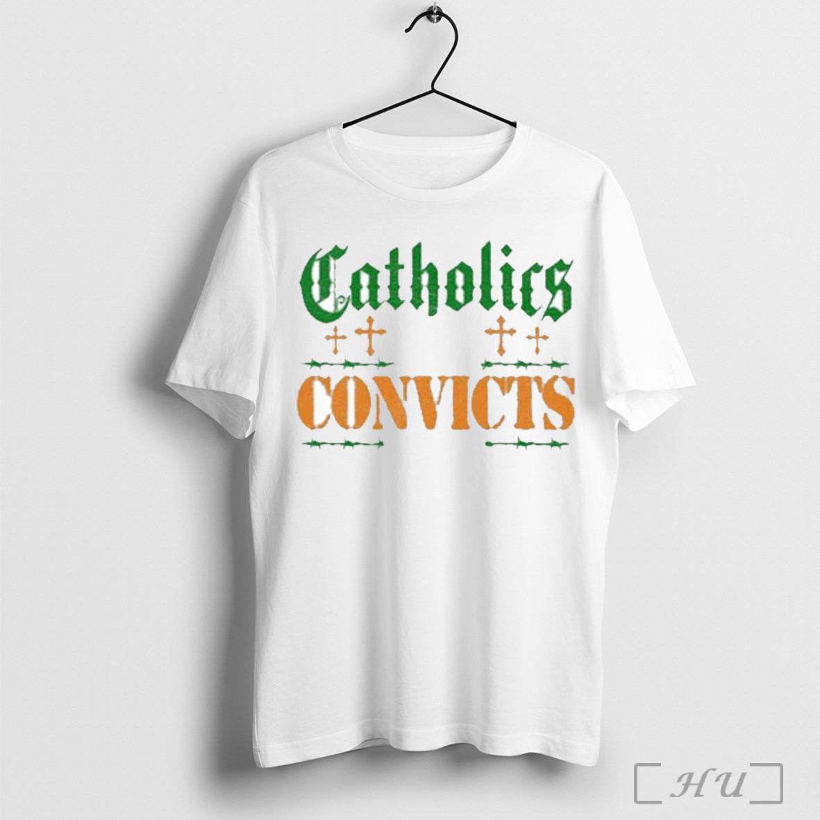 Officials Catholics Vs Convicts 2025 - Adult & Kids T-Shirts, Sweatshirts & Hoodies apparel design preview 1