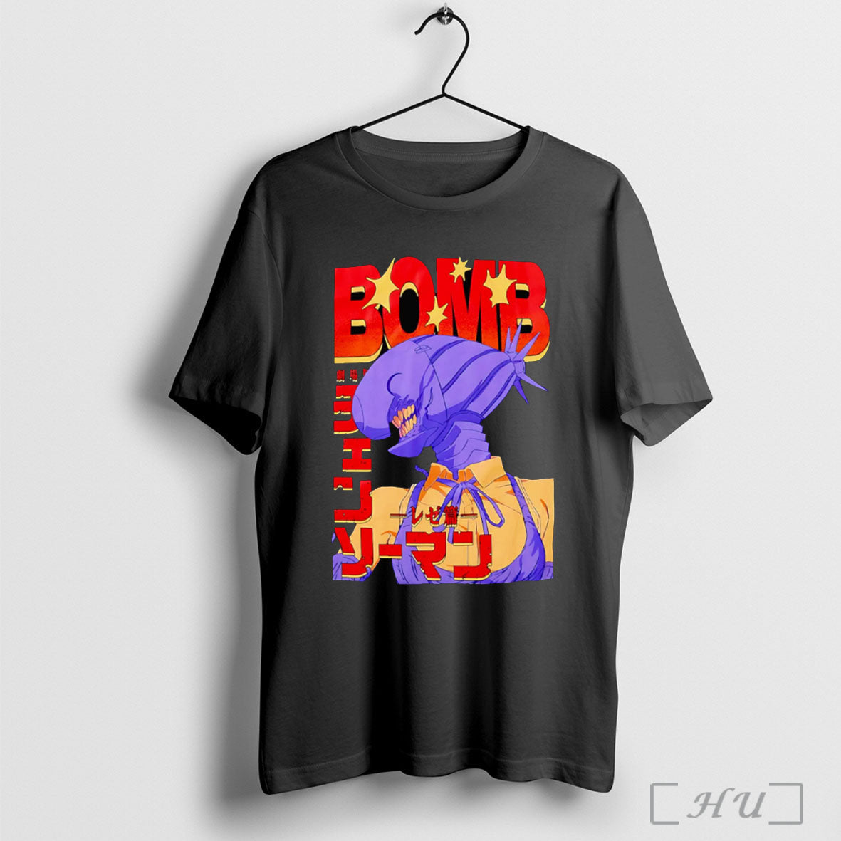 Officials Chainsaw Man The Movie Reze Arc Bomb Devil - Adult & Kids T-Shirts, Sweatshirts & Hoodies apparel design preview 1