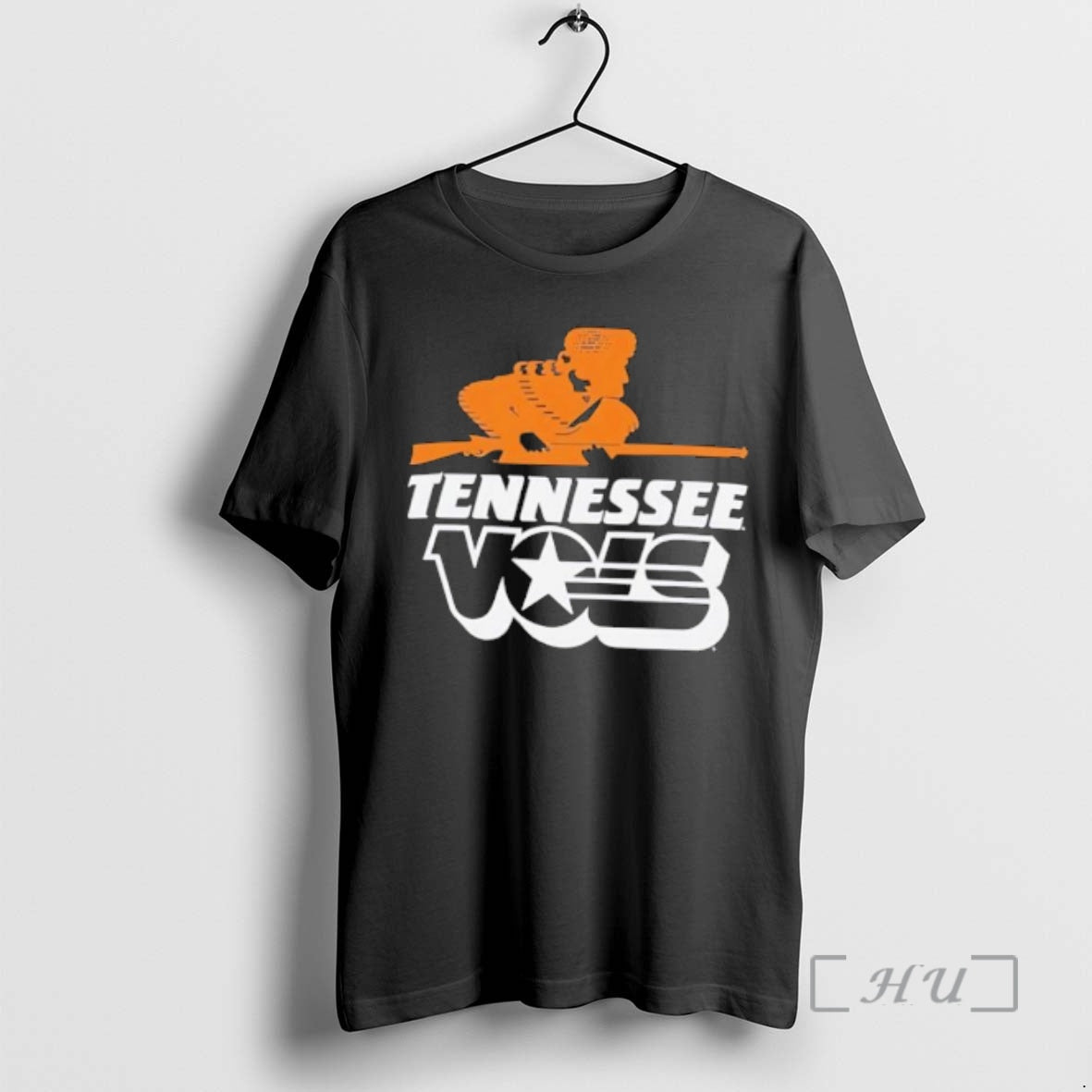 Officials Champion Vintage Rifleman Over Tennessee - Adult & Kids T-Shirts, Sweatshirts & Hoodies apparel design preview 1